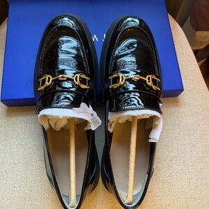 New Stuart Weitzman Owen Loafer Patent